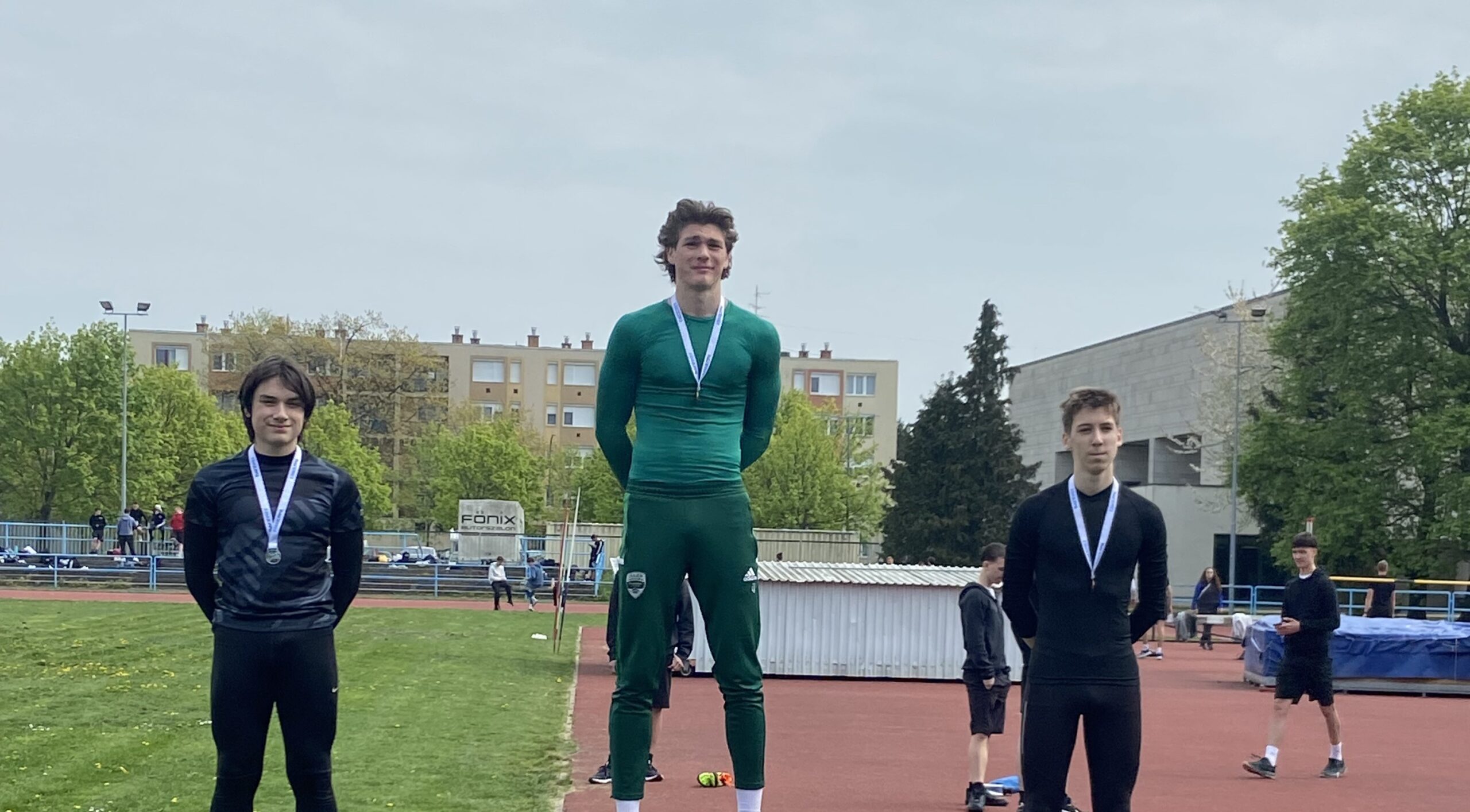 Szakály Zétény városi diákolimpiai aranyérmes